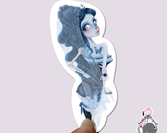 Sticker Emily burlesque art