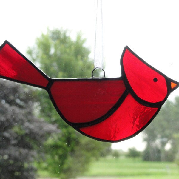 Cardinal Suncatcher Etsy