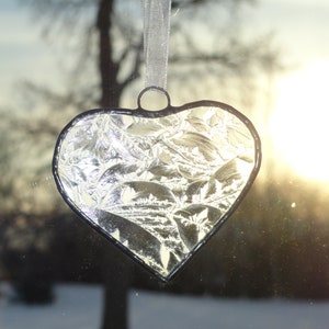 Heart Suncatcher, Stained Glass