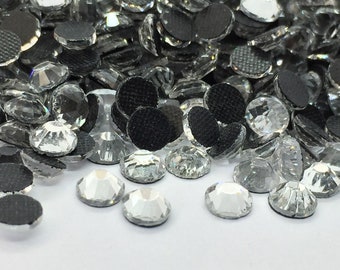 Hotfix iron-on CRYSTAL rhinestones - DMC glass rhinestones - Rhinestone wholesaler - Small and large quantities