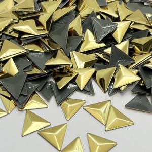 Triangle DORE - Strass clou thermocollant - 6mm, 8mm, 10mm, 13mm