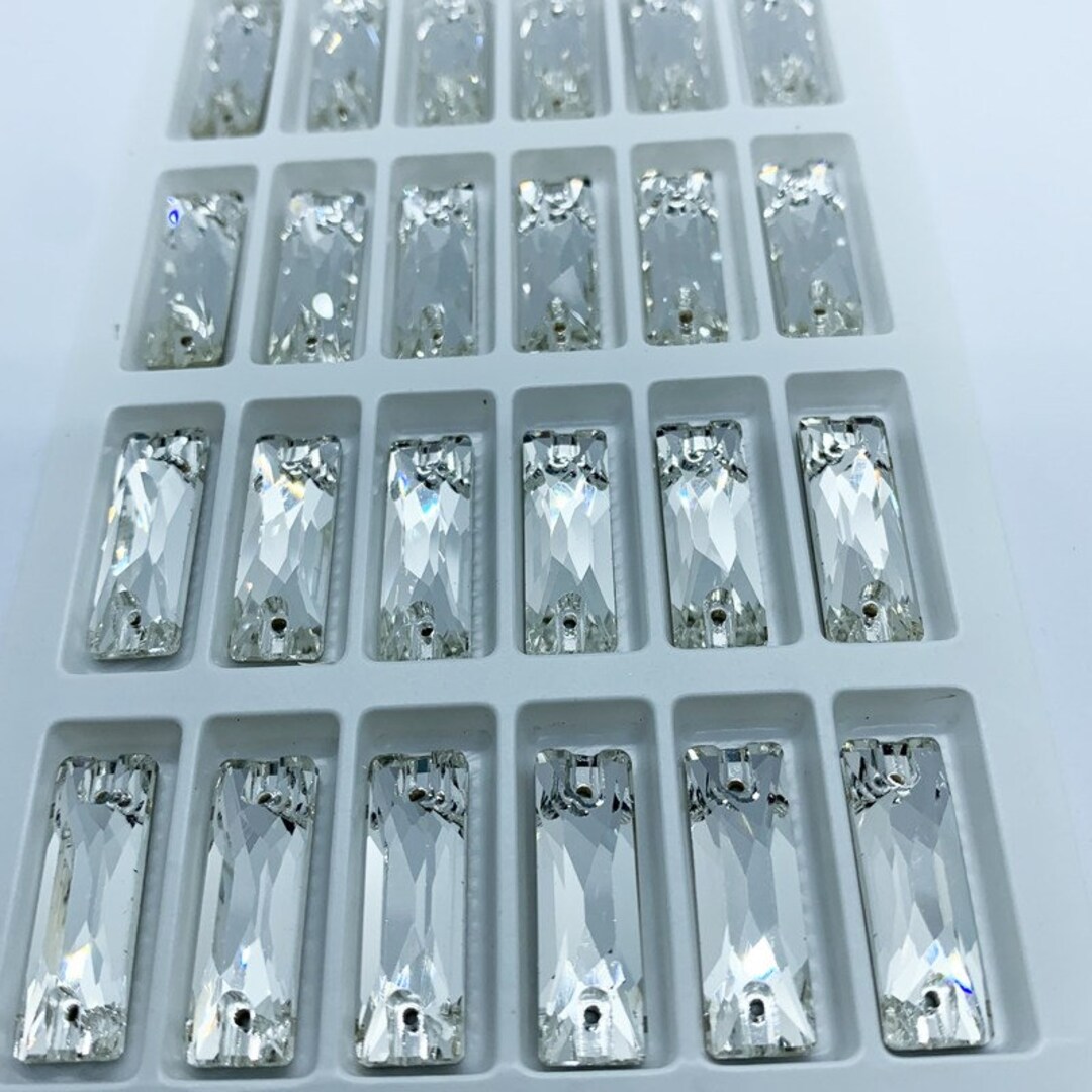 Grocollo D Petre Baguette Con Contorno D Strass Ss40 Color - Foto 6