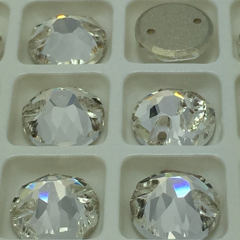 Strass à Facettes En Verre à Coller Argent - 2 à 6mm - Strass Très Brillant