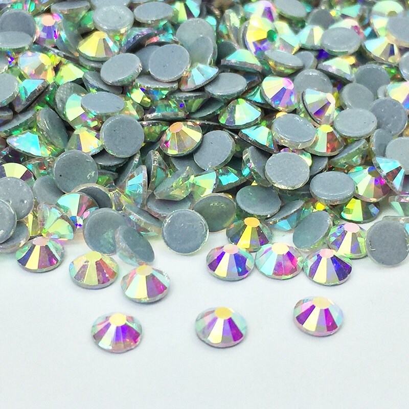 Quality Rhinestone High-quality Iron-on AB Mother-of-pearl Rhinestones, Préciosa Quality ...