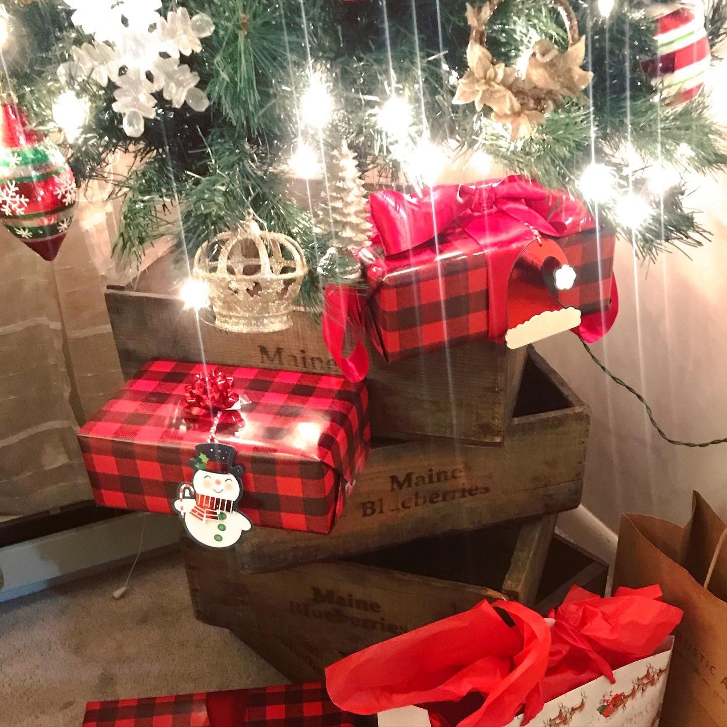 Antique Maine Blueberry Wooden Crate Decorative rustic Etsy