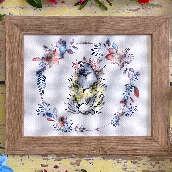 Midsommar Poster Cross Stitch Pattern