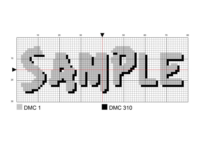Rick and Morty Wubba Lubba Cross Stitch Pattern image 2
