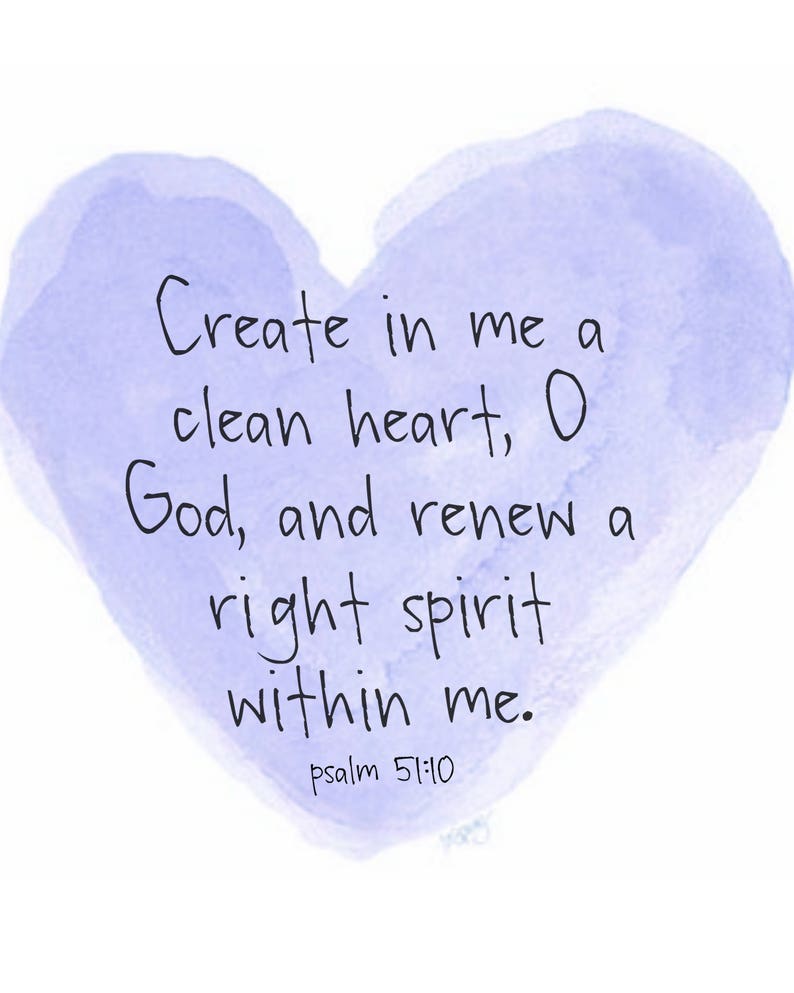 Bible Verse Print, Heart Printable, Scripture Nursery Print, Girls Room ...