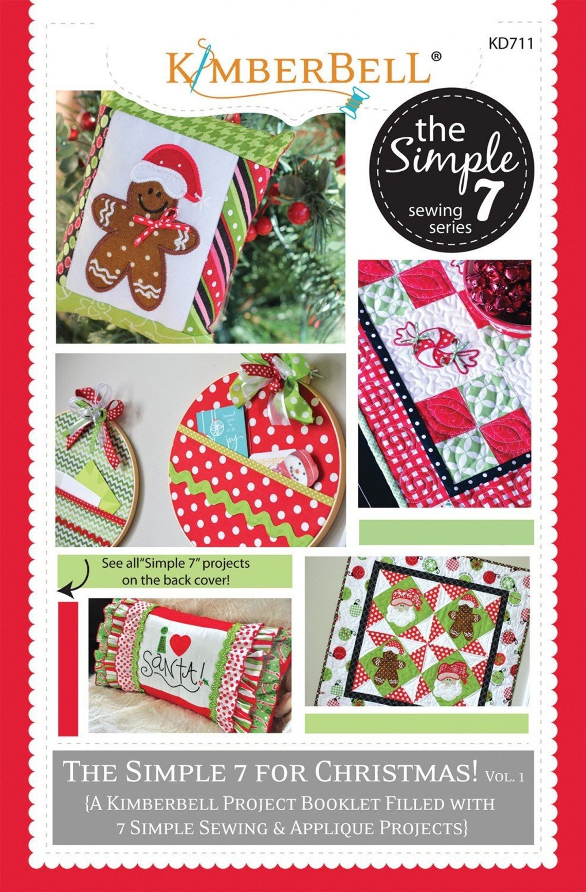 Kimberbell The Simple 7 for Christmas Volume 1 Pattern Etsy