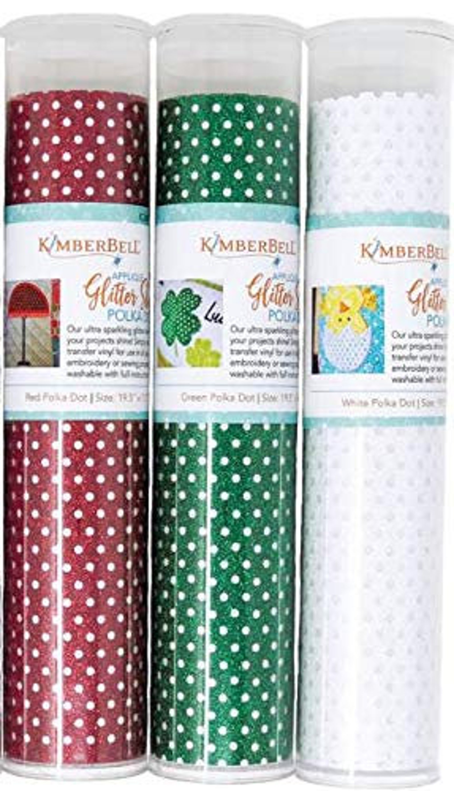 Kimberbell Applique Glitter Sheets 19.5 in x 7.5 in Bundle Etsy