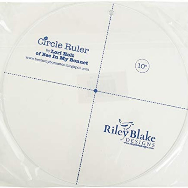 Circle Rulers by Riley Blake for Lori Holt - size 2" to 12" (Please read shipping note)