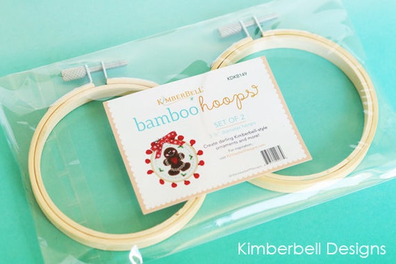 Kimberbell 3 1/2 Bamboo Hoops 