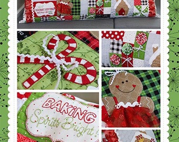 Kimberbell Designs Ginger's Kitchen Bench Pillow Sewing Etsy