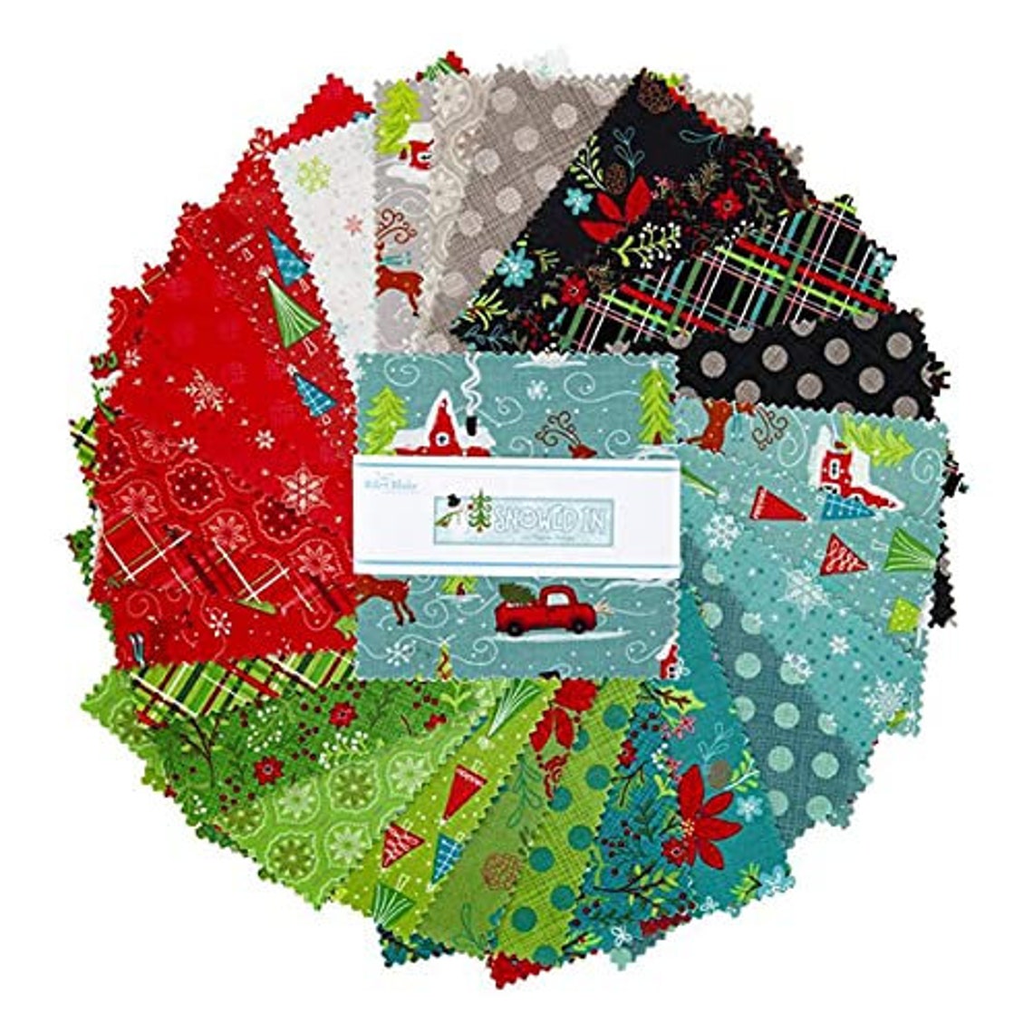 Riley Blake Fabric Snowed In 5 Stacker 42 Pcs. Etsy