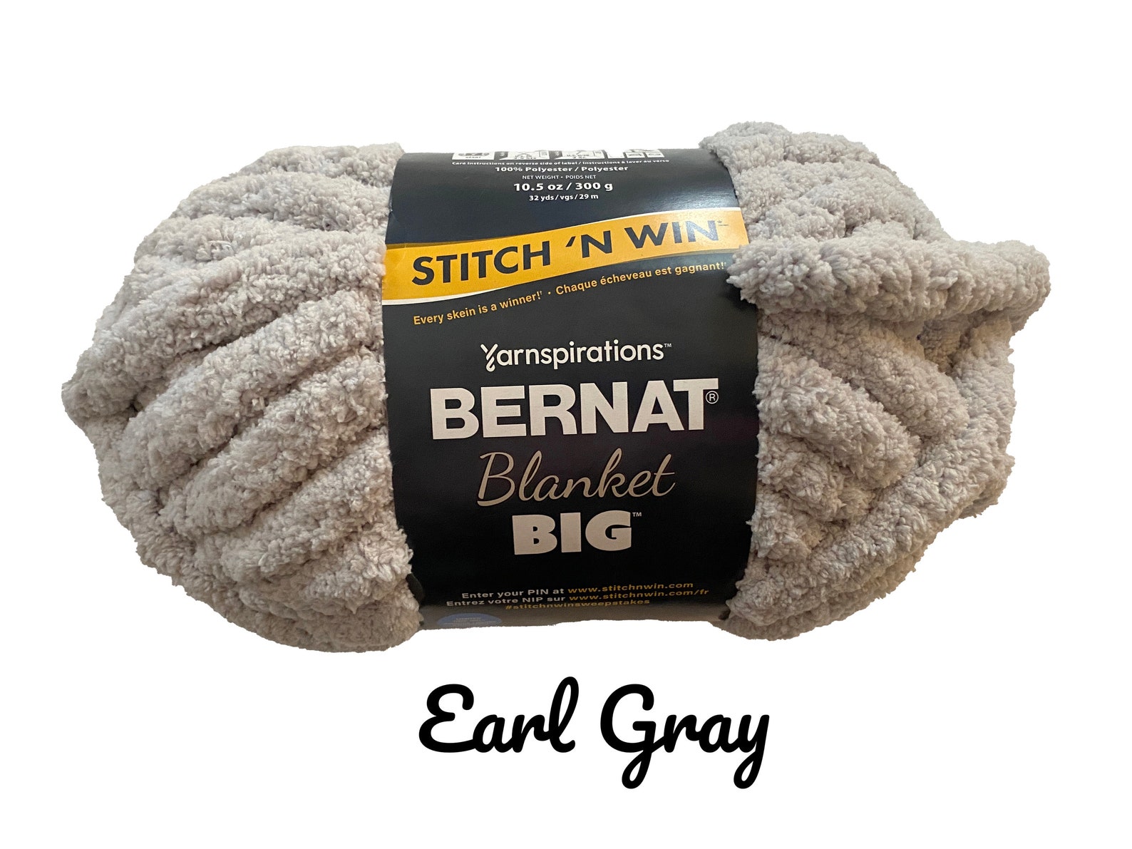 Purple Colors Bernat Blanket BIG Bold Yarn Stitch N Win 7 Etsy