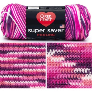 Bluetiful Ombre, Red Heart Super Saver Ombre Yarn, Variegated