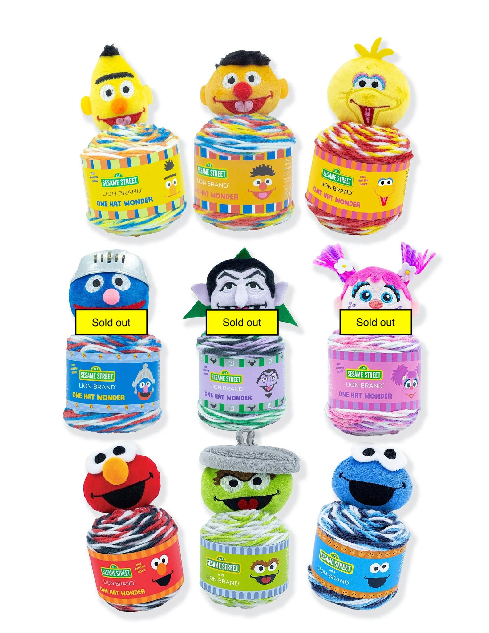 Sesame sales street ooshies