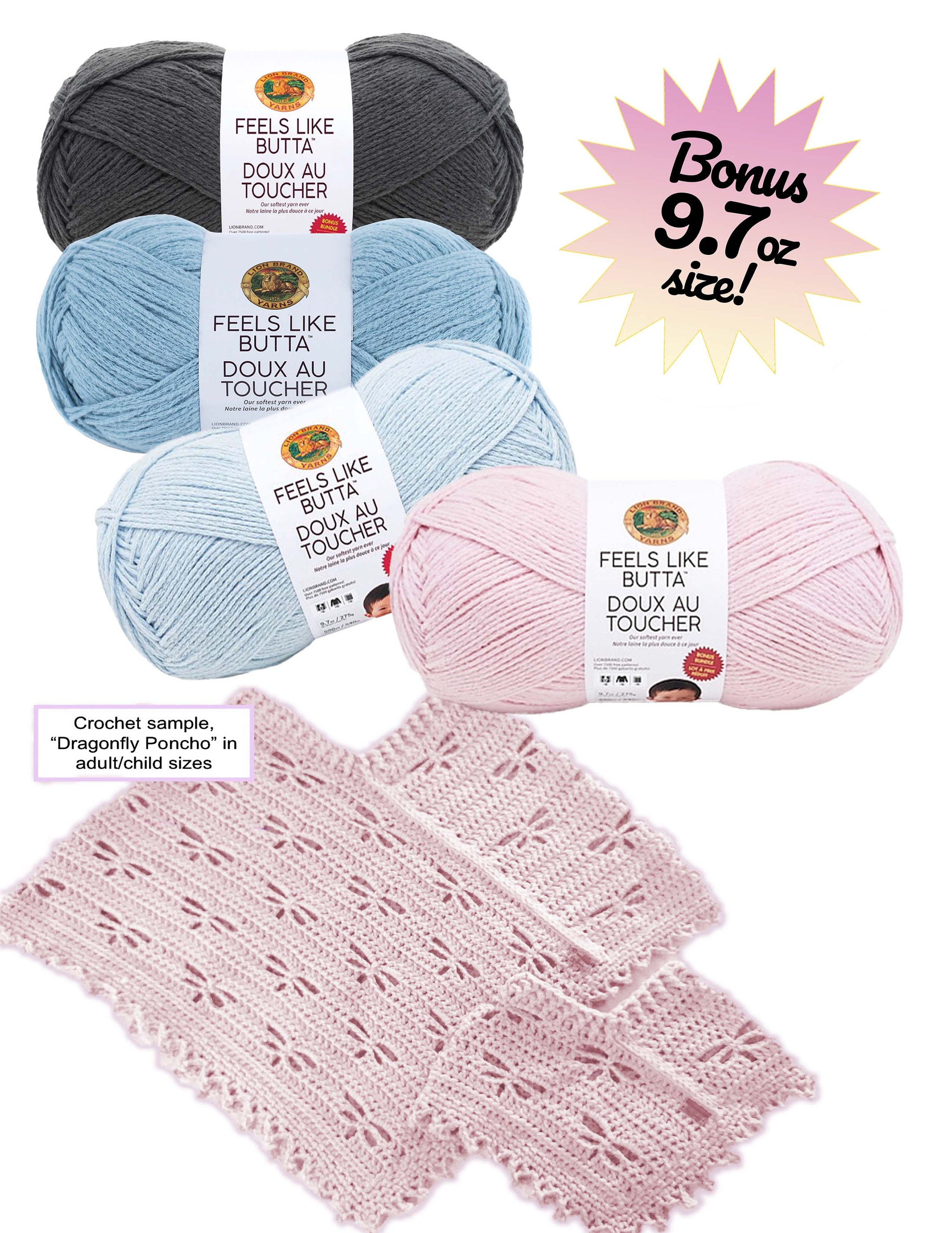 Lion brand Yarn, Feels like butta Yarn Reviews Crochet