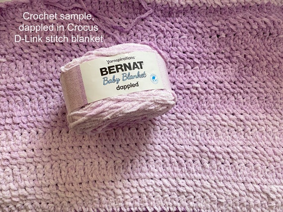 Bernat Blanket Ombre #6 Super Bulky Polyester Yarn, Dusty Rose Ombre 10.5oz/300g, 220 Yards (4 Pack)