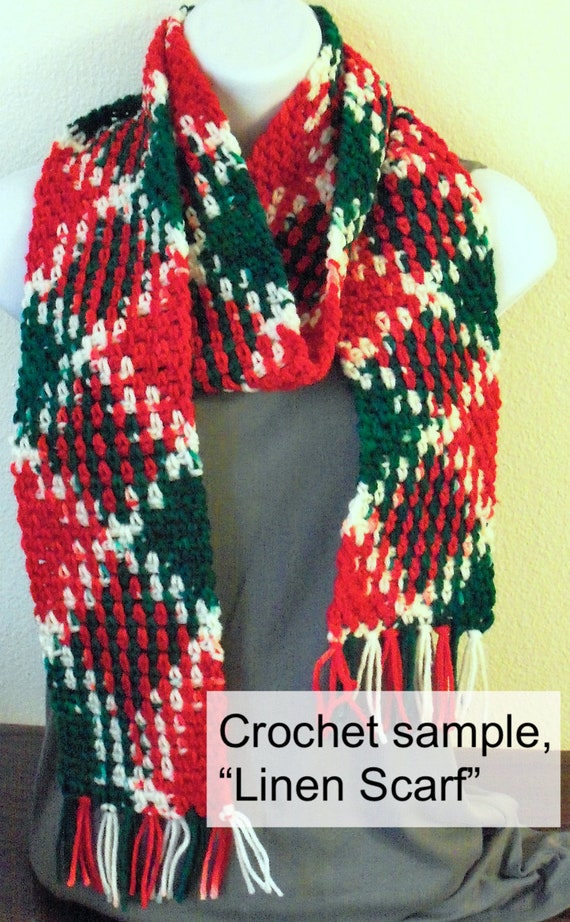 Windswept Scarf~FREE Crochet Pattern, featuring Red Heart with Love Stripes  yarn! - Trifles & Treasures