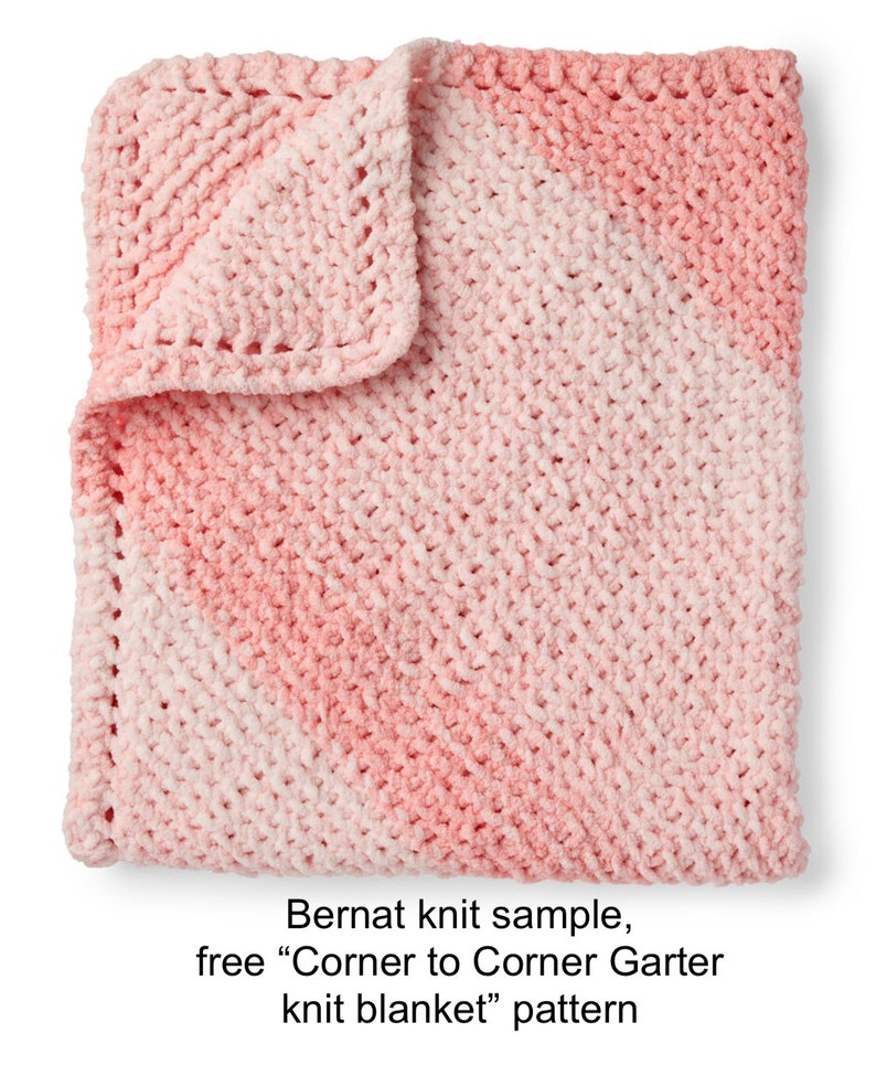 Bernat Baby Blanket Dappled yarn 10.5 oz 220 yds Super Etsy
