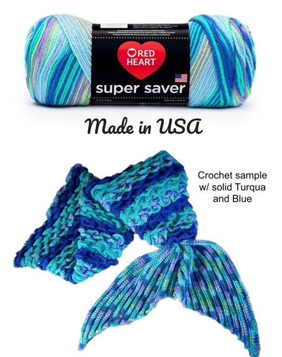 Red Heart Super Saver Color Block Yarn