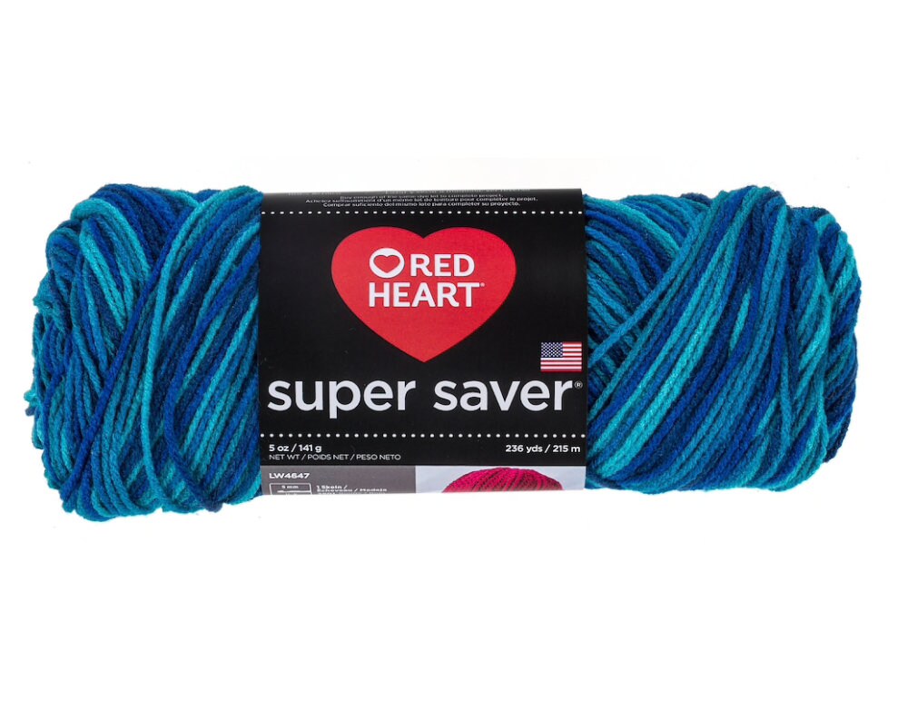 Red Heart® Super Saver® #4 Medium Acrylic Yarn, Macaw 5oz/142g