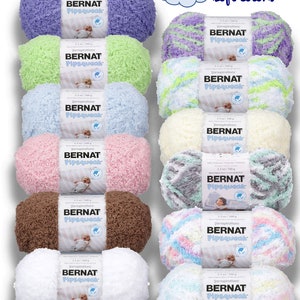 Bernat Pipsqueak Yarn 3.5 Oz. CHOOSE ONE Various Color Skeins 