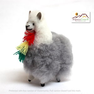 SALE 25% OFF* 100 Percent Alpaca Fur Alpaca Plush Very Soft and Cute Bolivian Peruvian Alpaca stuffed animal
