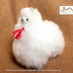 SALE 25% OFF* 100 Percent Alpaca Fur Alpaca Plush Very Soft and Cute Bolivian Peruvian Alpaca stuffed animal