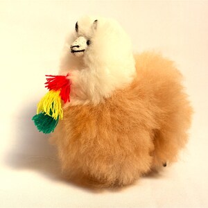 SALE 25% OFF 100 Percent Alpaca Fur Alpaca Plush Very Soft and Cute Bolivian Peruvian Alpaca stuffed animal image 2