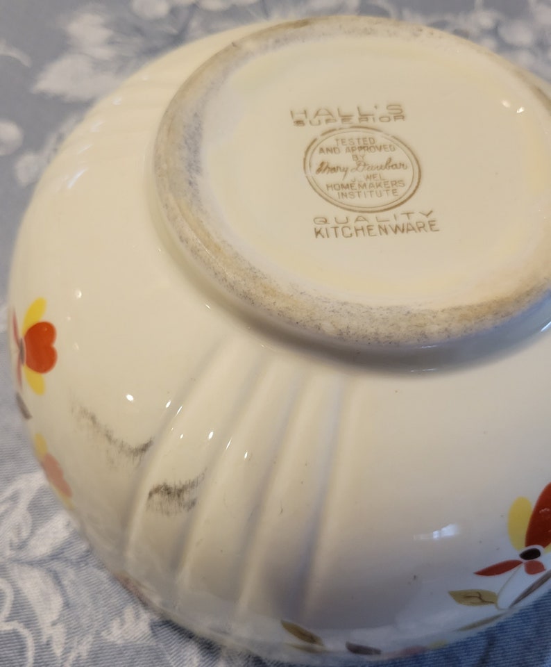 Hall's Superior Quality Kitchenware by Mary Dunbar From the 1930s