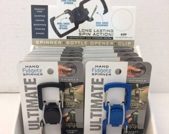 Multi-use Finger Fidget Spinner Bottle Opener Carabiner