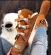 monogram boots, monogram bow boots, monogram ugg look a like boots, monogram tall boots, monogram fur boots 