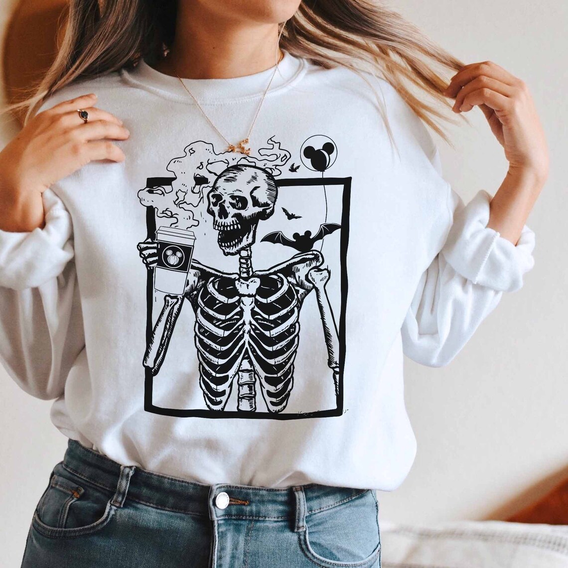 Disney Skeleton Shirt Disney Halloween Shirt Dancing | Etsy