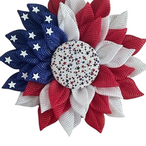 Patriotic Wreath, Independence Day Wreath, 4th of July Wreath, Red, White & Blue Wreath, American Flag Wreath