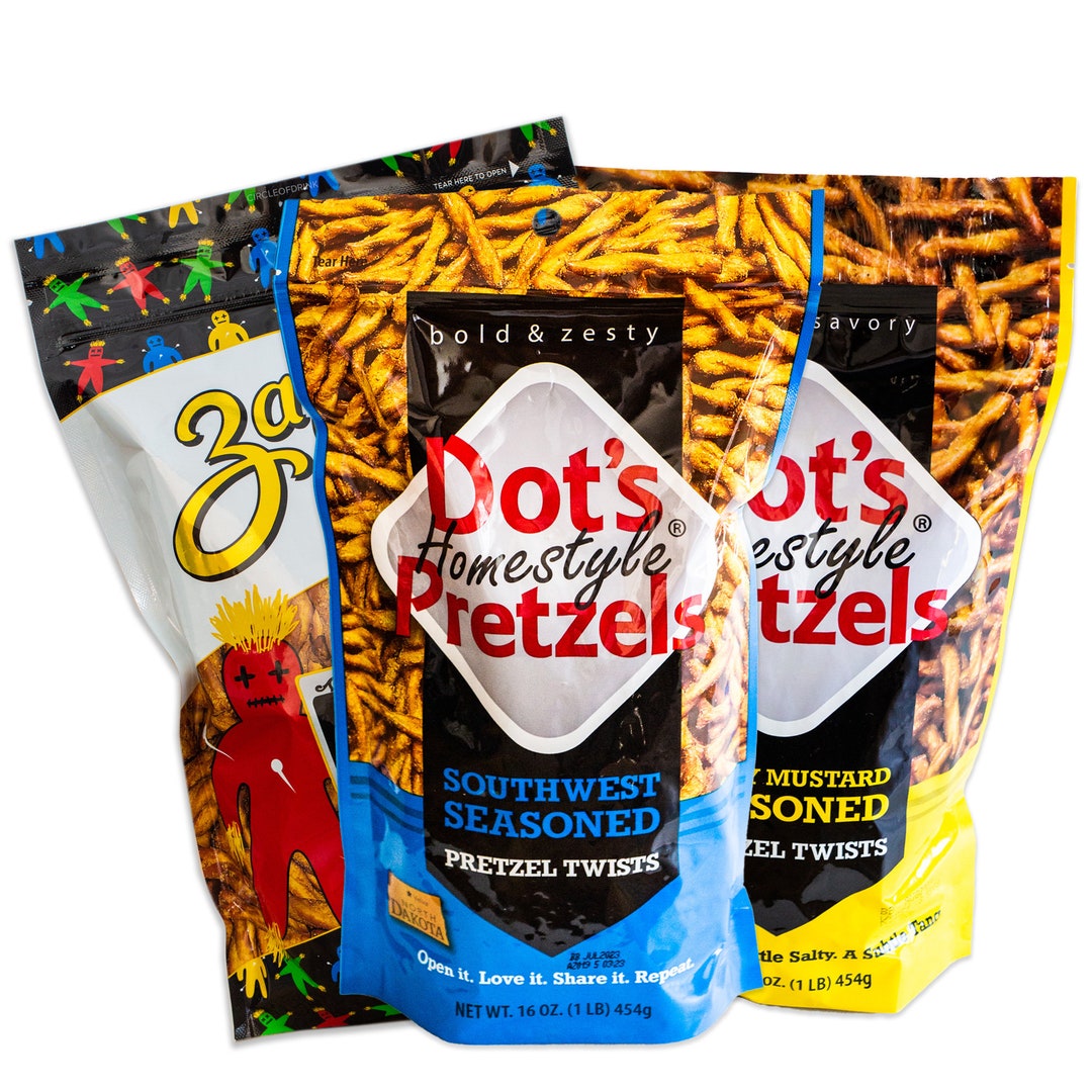 Dot's Southwest Pretzel Twists Variety Pack Zapp's Etsy