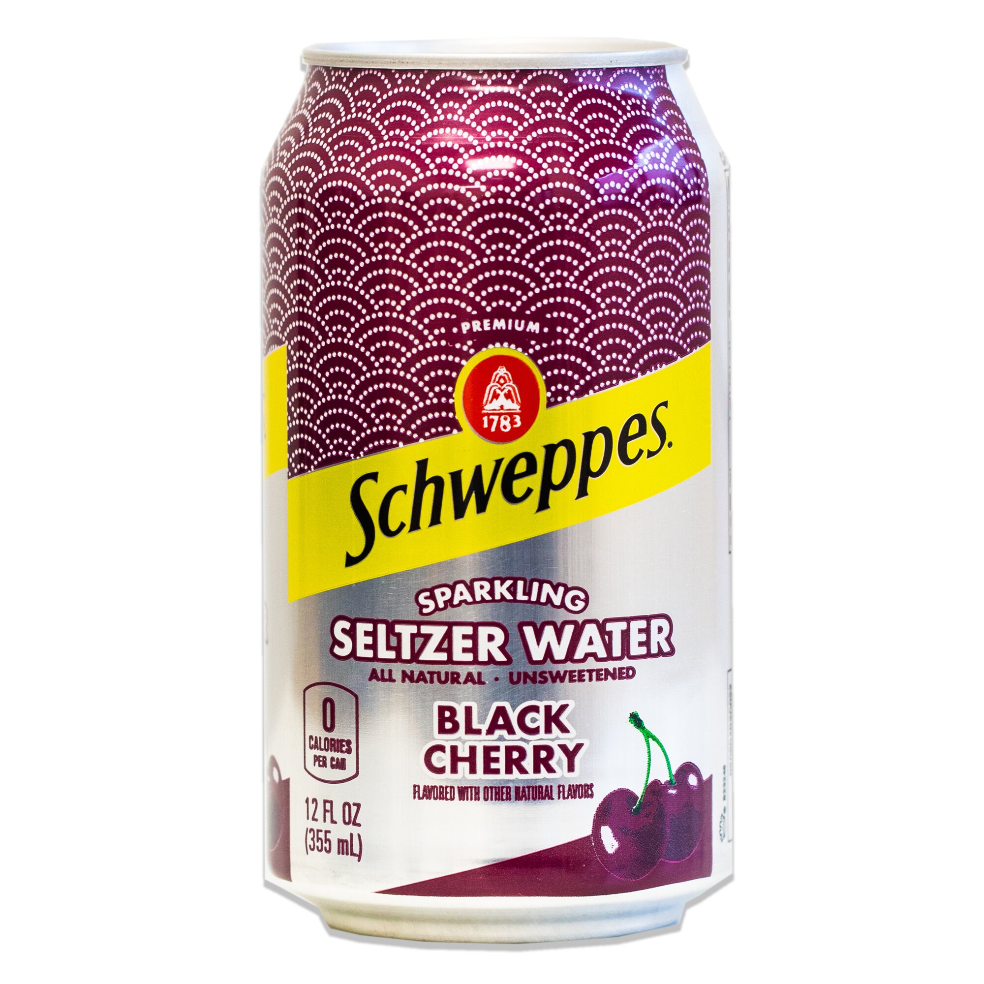 Schweppes Black Cherry Sparkling Seltzer Water 24 12oz Cans Etsy