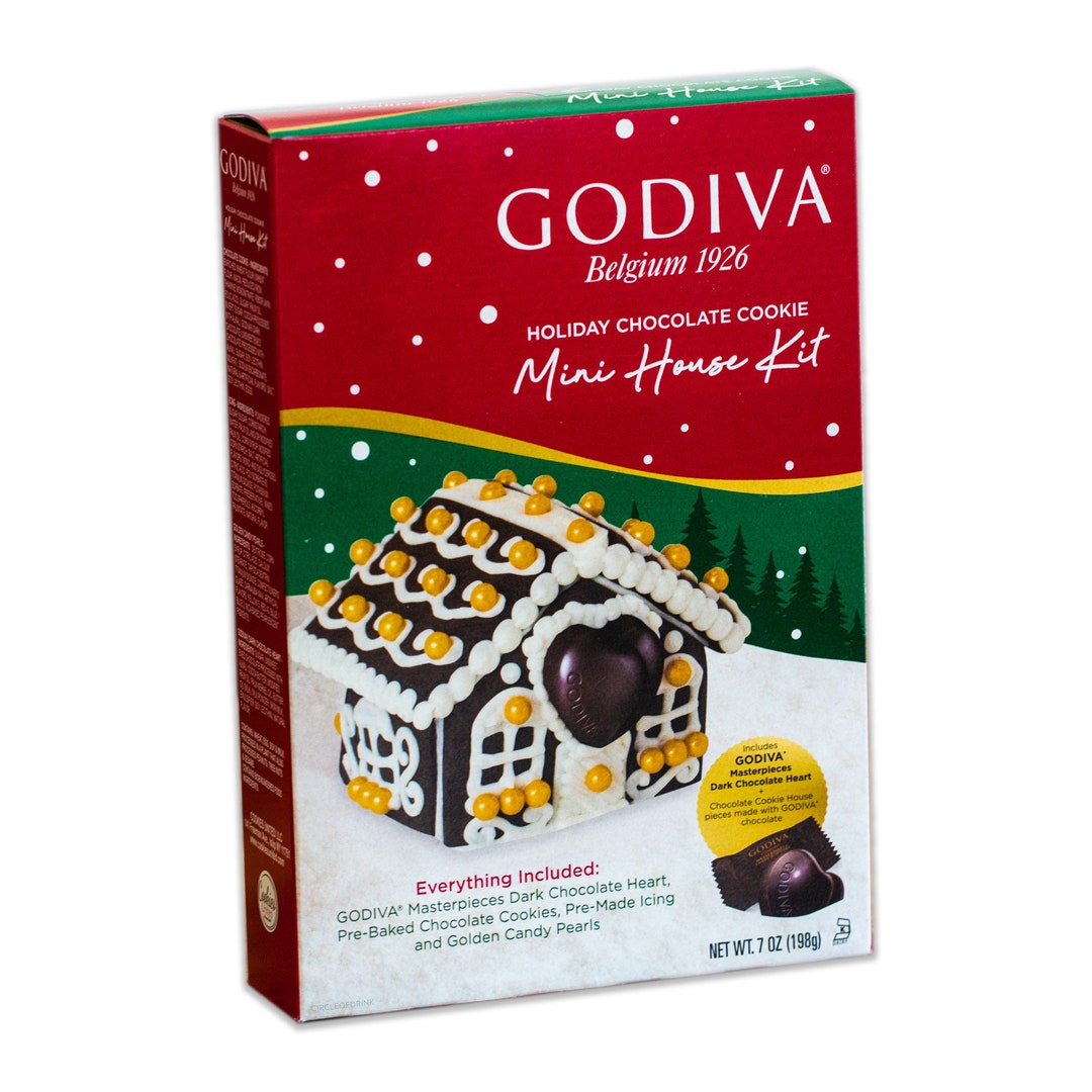 Godiva Mini Chocolate Holiday House Kit Gingerbread House Etsy Australia