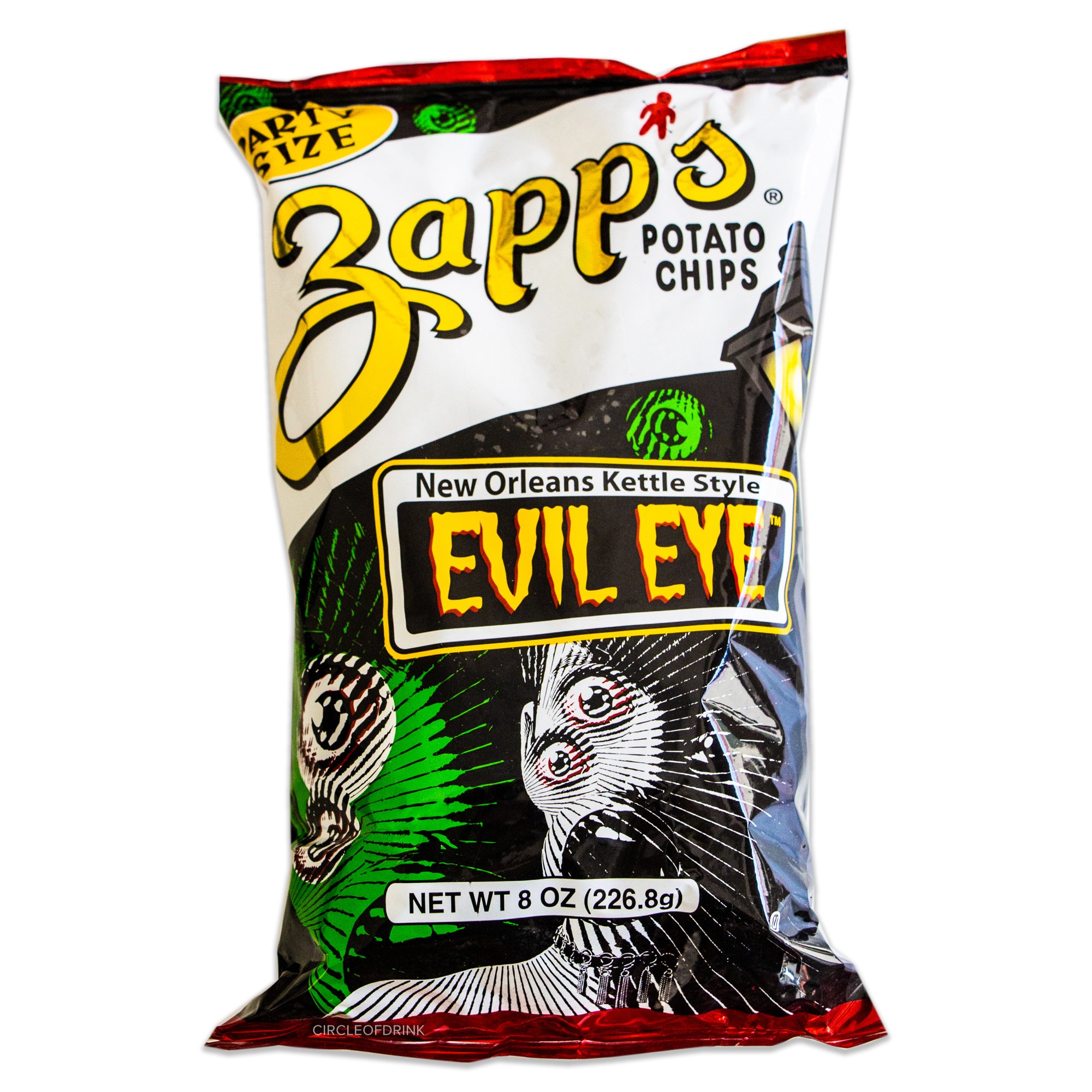 Zapp's Evil Eye Kettle Style Potato Chips Party Size Etsy