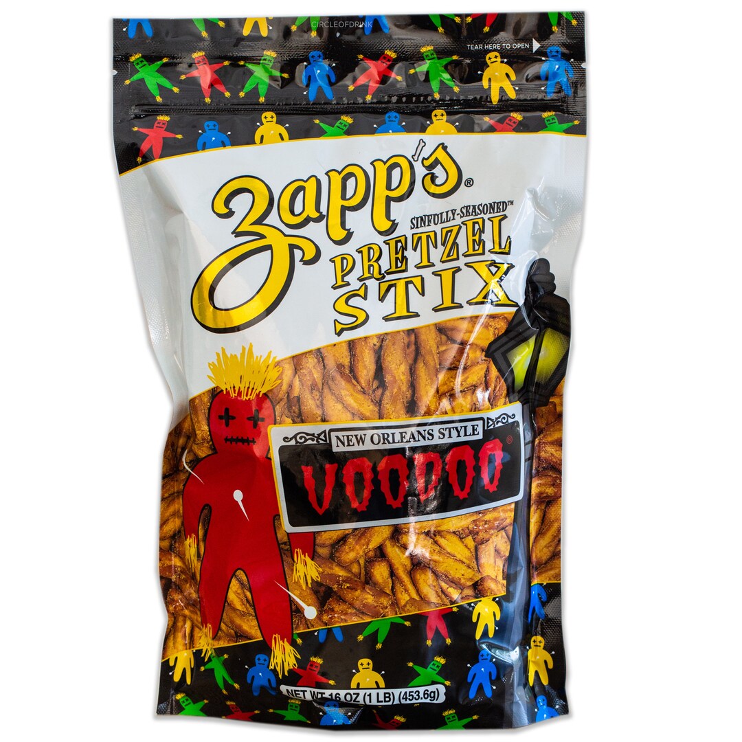 Zapp's Voodoo Pretzel Stix Sinfully Seasoned New Etsy