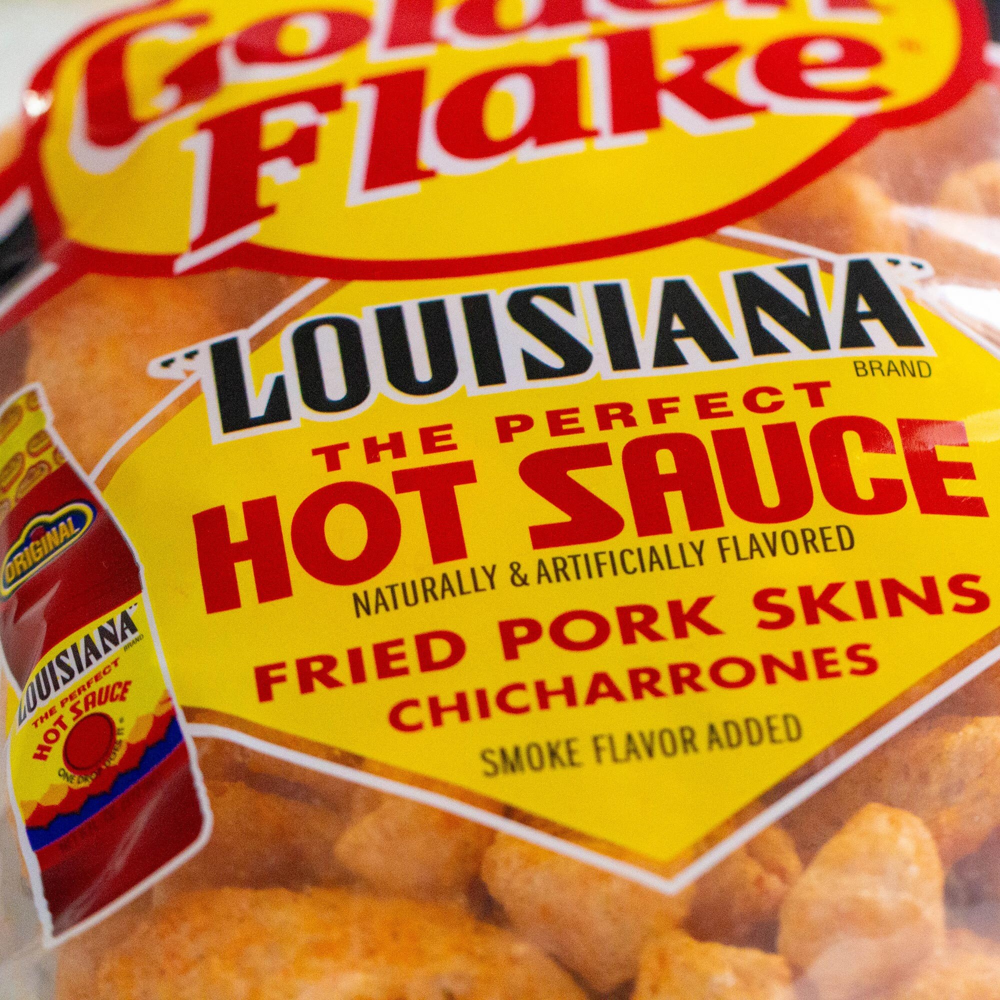 Golden Flake Utz Louisiana Hot Sauce Chicharrones Crispy Etsy