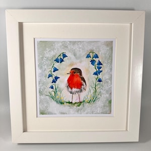 Robin print, Robin gifts, Robin picture, Robin art, Robin wall art, Bird print, Robin design, Robin painting, Robin redbreast art print