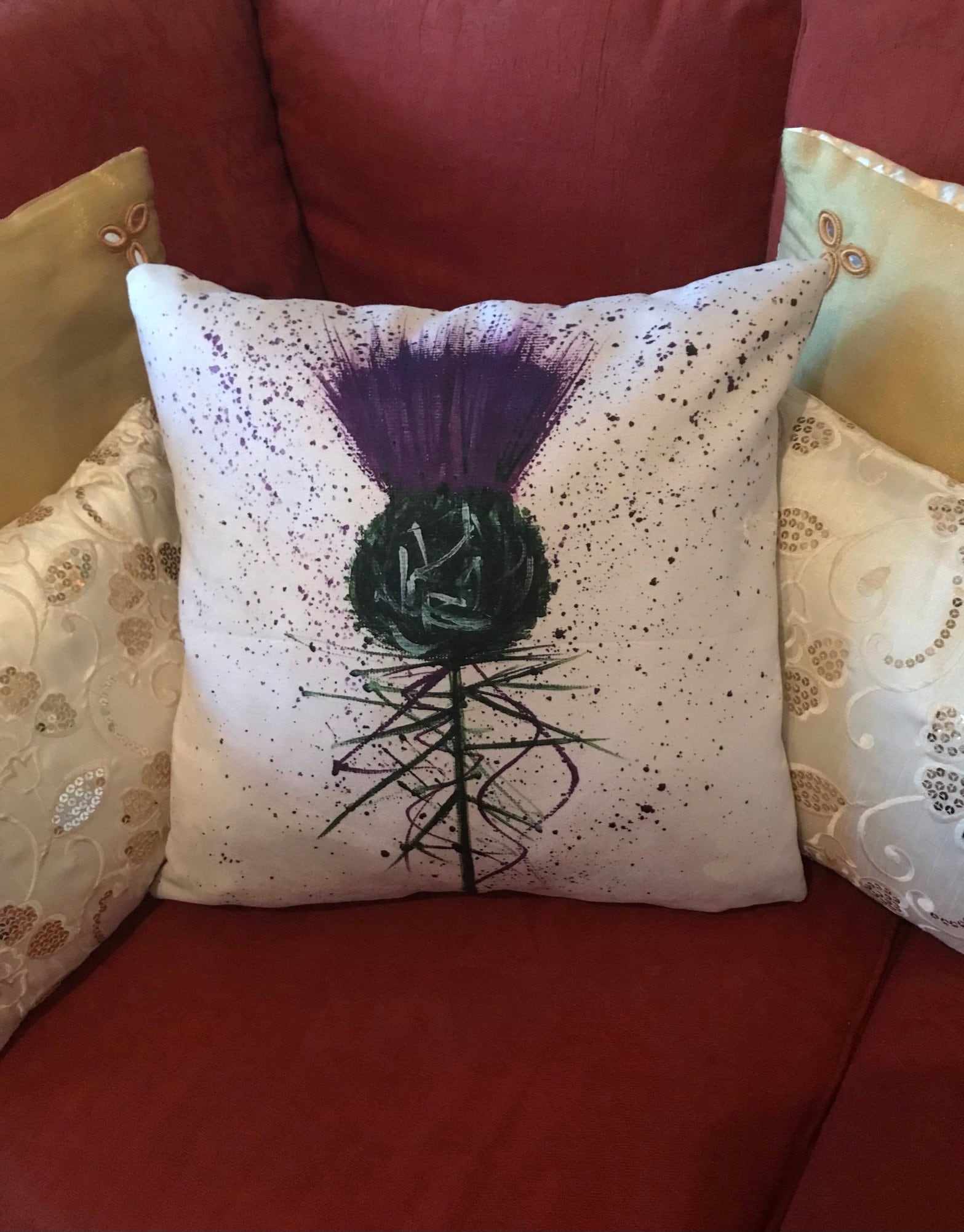 Accent Chair Cushion Etsy UK