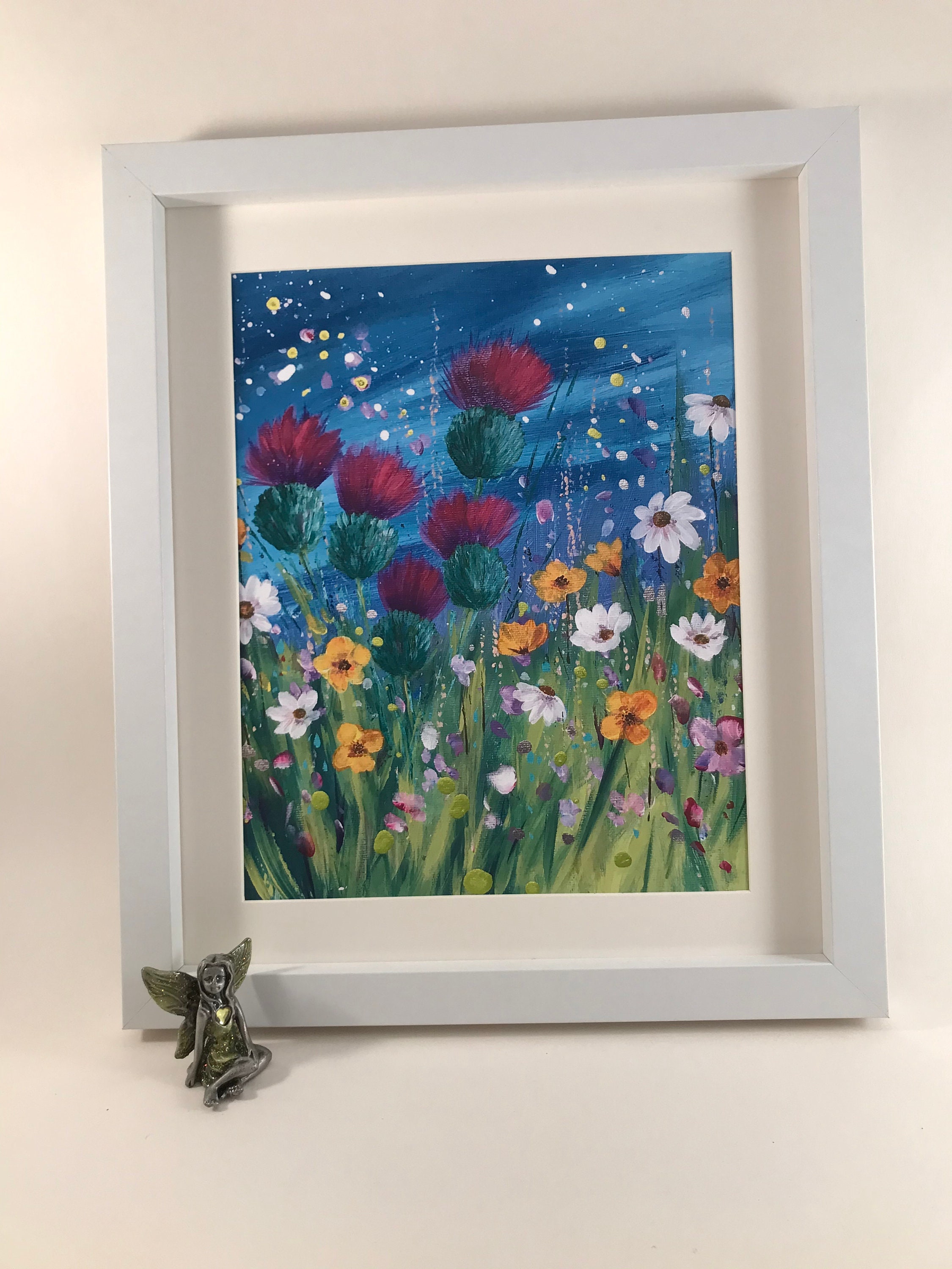 Wildflowers Art Wildflowers Art Prints Flowers Art Etsy UK