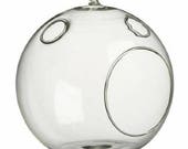 Round 4 quot Glass Terrarium with Minor Imperfections Closeout Price Glass