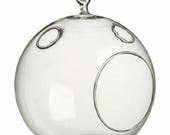 Round 5 quot Glass Terrarium with Minor Imperfections Closeout Price Glass