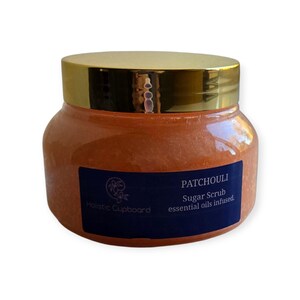Patchouli Essential Oil Sugar Scrub