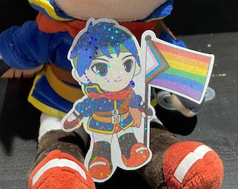 Ike Fire Emblem Pride Flag Sticker