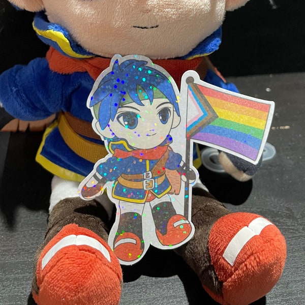 Ike Fire Emblem Pride Flag Sticker